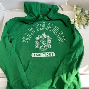 Like new Green Harry Potter Slytherin Hoodie size small